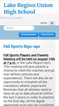Mobile Screenshot of lruhs.org