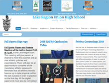 Tablet Screenshot of lruhs.org